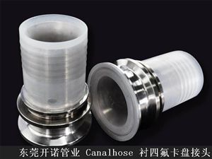 Canalhose 襯四氟杯口接頭
