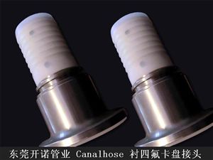 Canalhose 襯四氟卡盤接頭